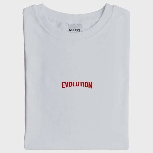 Evolution: Evrim T-Shirt (Nakış, %100 Pamuk)