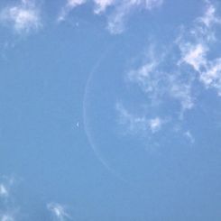 Crescent Venus and Moon