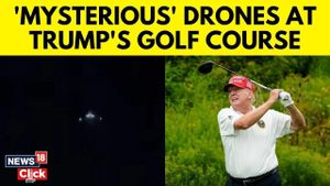 Drones Spotted Over Trump Golf Course And Military Sites