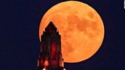 Mersin Balığı Süper Ayı Dünya Genelinde Gökyüzünü Aydınlatıyor.