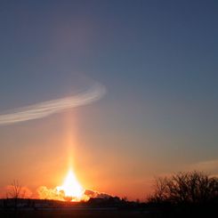 Launch of the Sun Pillar