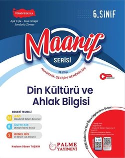 6.SINIF MAARİF SERİSİ DİN KÜLTÜRÜ VE AHLAK BİLGİSİ HAFTALIK DENEME (39 FÖY)