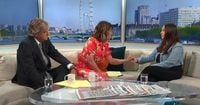 GMB's Susanna Reid rushes to comfort grieving ITV show guest live on air