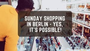 Germany Celebrates Shopping Sundays Across Numerous Cities