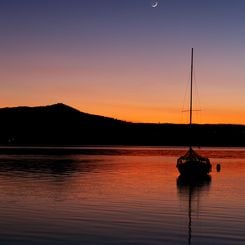 Conjunction at Sunset