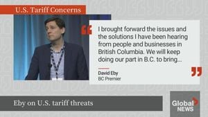 B.C. Premier David Eby Responds To U.S. Tariffs With Bold Measures