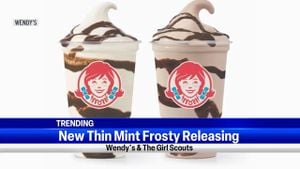 Wendy's Debuts Thin Mints Frosty Collaboration