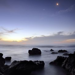 Conjunction Over Reunion Island