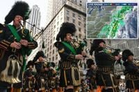 Rain to stick around for NYC St. Patrick’s Day Parade — here’s when showers will lighten up