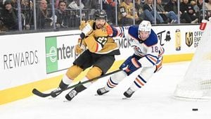 Oilers And Golden Knights Clash In Playoff Rematch
