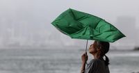 Hong Kong schools, businesses close as Tropical Storm Tapah brushes past
