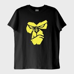 Gorilla T-Shirt (Baskı, %100 Pamuk)