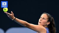 Kasatkina celebrates 'first official day as an Australian player'