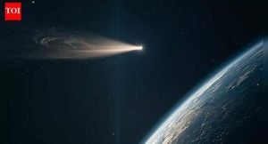Interstellar Comet 3I ATLAS Reveals Rare Anti Tail