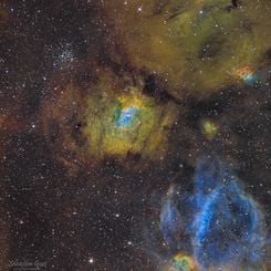  NGC 7635: Bubble in a Cosmic Sea 