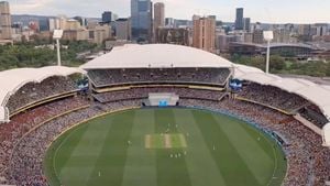 Adelaide Oval Lights Fail During India Vs Australia Test Match