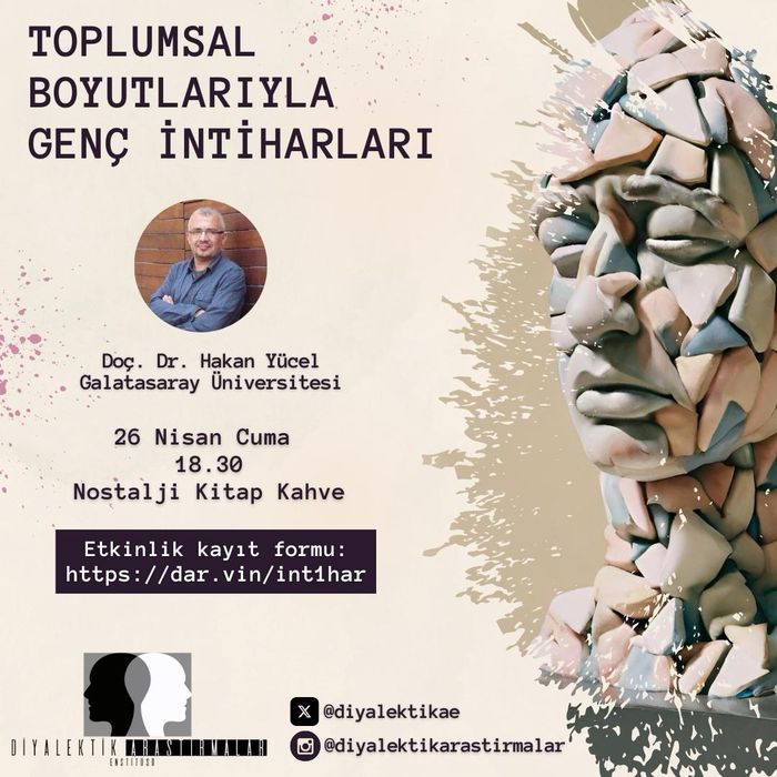 Toplumsal Boyutlarıyla Genç İntiharları - Diyalektik Araştırmalar Enstitüsü