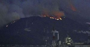 Imabari And Okayama Wildfires Prompt Mass Evacuations