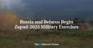 Russia And Belarus Launch Zapad Drills Amid NATO Tensions