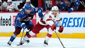 Martin Necas Thrives With Avalanche After Trade