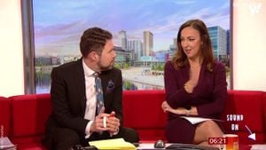 Sally Nugent And Jon Kay Enjoy Friendly Jibes On BBC Breakfast