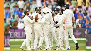 Australia Battles Rain And Injury At The Gabba Against India