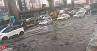 'Flood Bengaluru needs submarines & lighthouses': First rain of the season wrecks havoc in city amid waterlogging and traffic chaos. Check viral videos