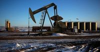Oil set for second straight weekly gain on Iran sanctions, planned OPEC+ cuts