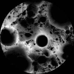 Shadows at the Lunar South Pole