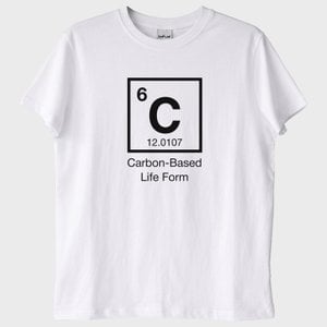 "Carbon-Based Life Form": Karbon Temelli Yaşam Formu T-Shirt