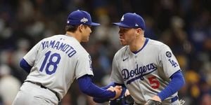 Dodgers Pitching Dominates Brewers As NLCS Shifts To Los Angeles