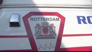 Emergency Services Respond To Multiple Incidents In Rotterdam