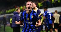 Inter 4-3 Barcelona (7-6 agg): Frattesi sends hosts into Champions League final