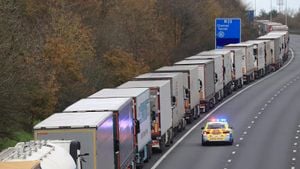 Surge Of Trucks At Polish Border Causes Major Delays