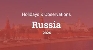 Russia Announces School Holiday Schedule For 2025-2026