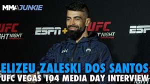 Elizeu Zaleski Dos Santos Faces Chidi Njokuani At UFC Fight Night 254