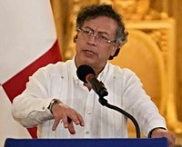 US revokes Colombian president’s visa over ‘reckless and incendiary’ remarks