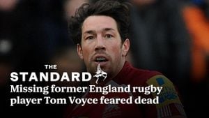 Body Found After Search For Rugby Star Tom Voyce