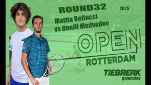 Medvedev Faces Rising Star Bellucci At Rotterdam Open