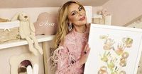 Ana Obregón enseña, por fin, el cuarto que ha decorado para su nieta Ana Sandra: con papel pintado 'de cuento' y homenaje a su padre Aless