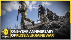 Ukraine Marks One-Year Anniversary Of Conflict With Calls For Peace