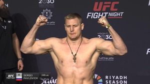 Sergei Pavlovich Defeats Jairzinho Rozenstruik At UFC Fight Night