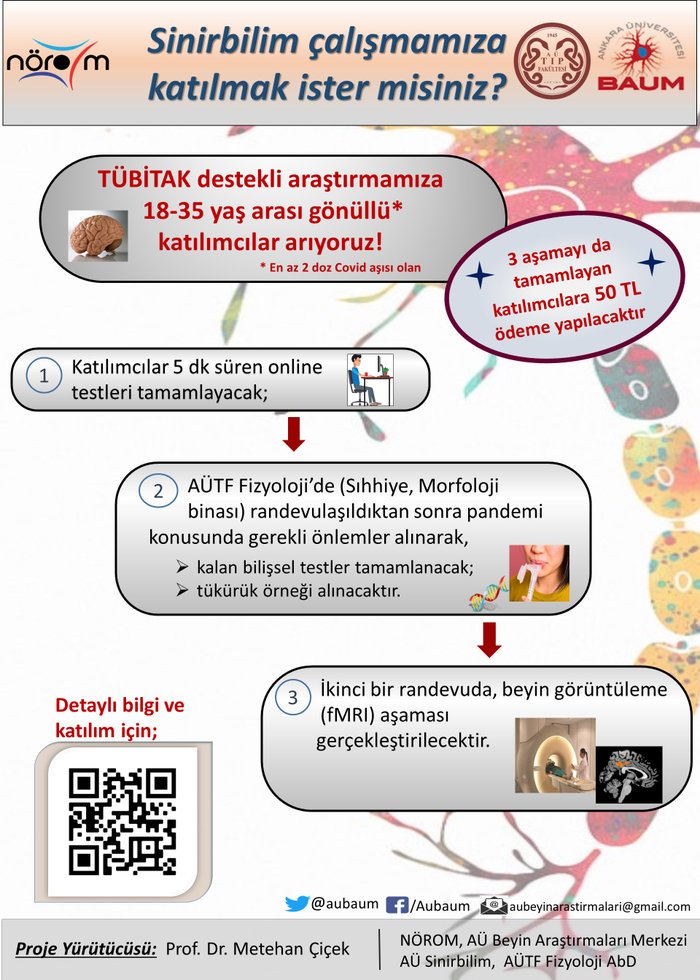 Beyin Görüntüleme Çalışmamıza Katılmak İster Misiniz?