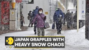 Japan Braces For Severe Cold Wave And Heavy Snowfall