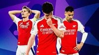 Arsenal player ratings vs PSG: Wasteful Gunners made to pay for missed chances while William Saliba and Jakub Kiwior struggle as Champions League final hopes go up in smoke | Goal.com