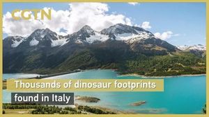 Dinosaur Footprints Unearthed Near Italian Olympic Site