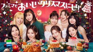 TWICE Teams Up With FamilyMart For Holiday Campaign