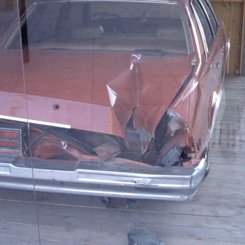 Araba, Delik ve Peekskill Meteoru