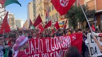 Strike for Gaza in Cagliari, 20,000 people in the square: "We're blocking everything." - L'Unione Sarda English