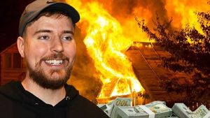 MrBeast Faces Backlash Over Burning Building Stunt Video